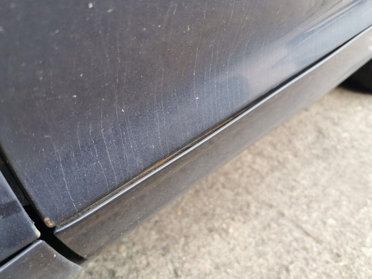 Audi A6 4F Tür Autotür Fondtür Rohbautür hinten links Limo LZ7Q Austerngrau TEXT
