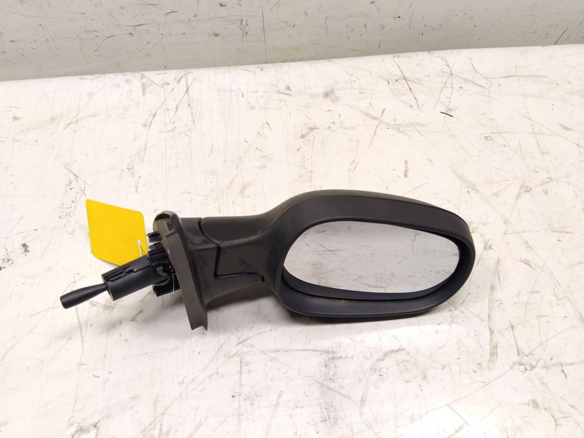 Nissan Micra K12 original Au&szlig;enspiegel rechts schwarz unlackiert manuell BJ2003