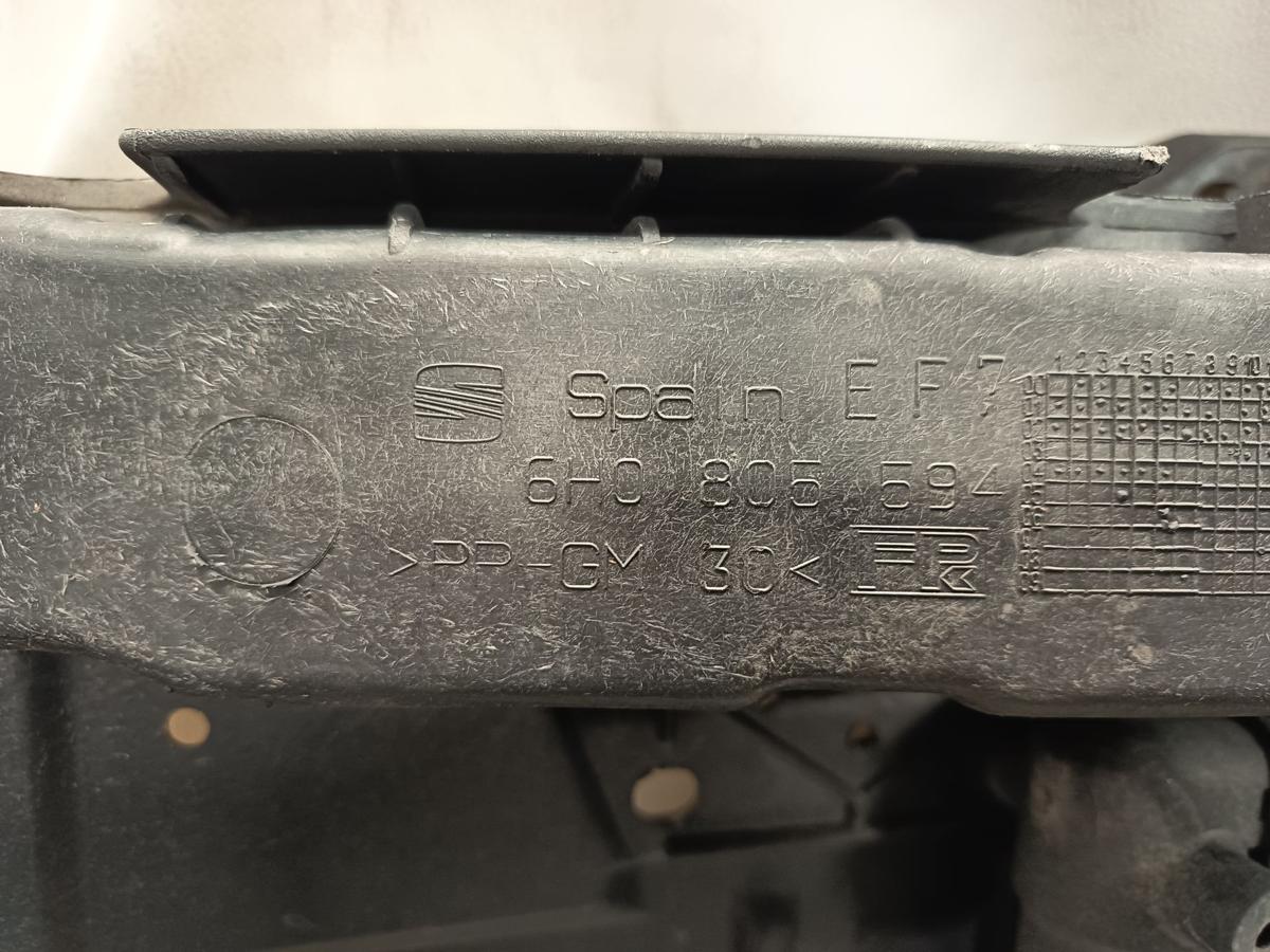 Seat Arosa 6H Facelift orig Schlossträger/ Frontmaske 1,0L 37KW Benzin BJ 2004