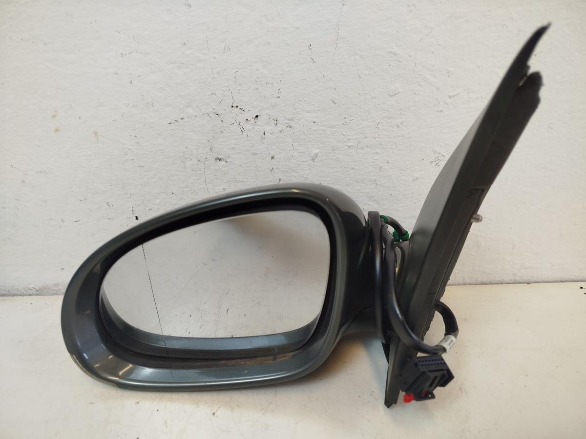 VW Golf 5 V 1K Au&szlig;enspiegel links R&uuml;ckspiegel Seitenspiegel elek LA6Q Sagegreen