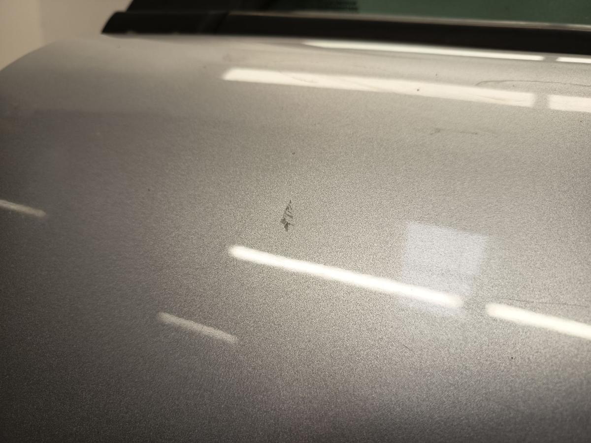 Citroen C3 orig T&uuml;r hinten links Fahrerseite EZR-Aluminiumgrau Bj 2007