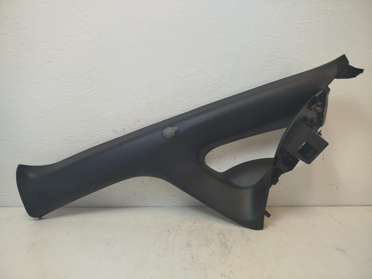 Nissan Leaf ZE1 40kWh Innenverkleidung A S&auml;ule links Blende Verkleidung schwarz