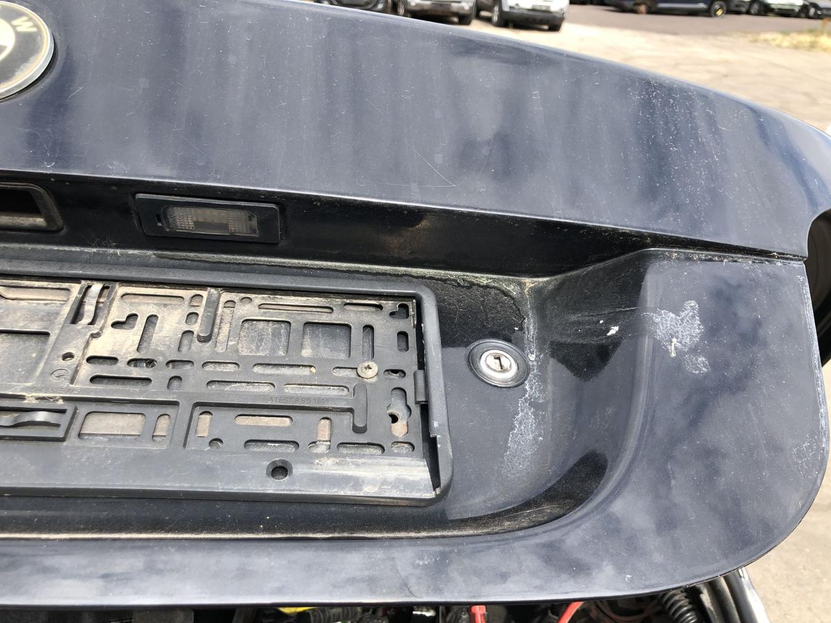 BMW 5er E60 LCI Heckklappe Heckdeckel Kofferklappe Limo 475 Blacksaphire Met