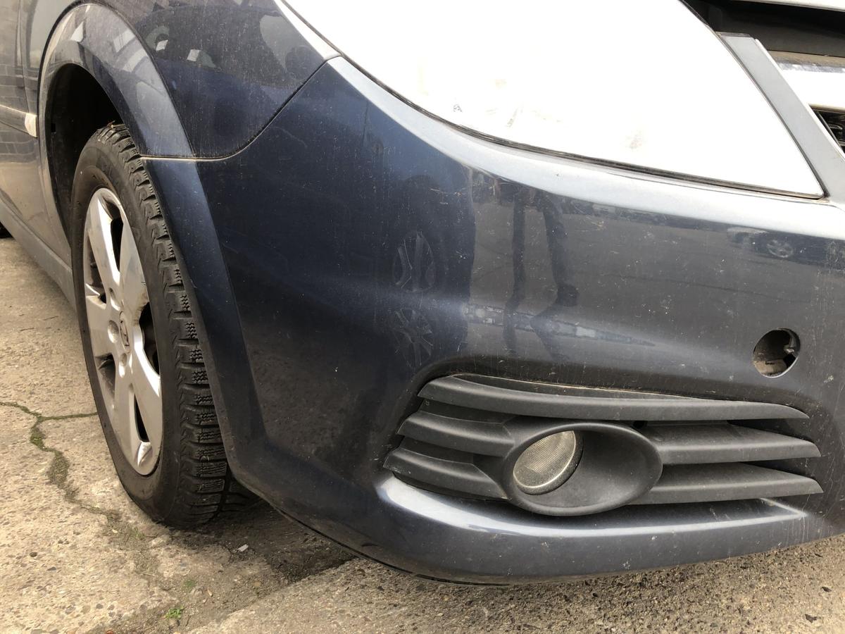 Opel Vectra C Caravan ab05 Sto&szlig;f&auml;nger vorn Frontsch&uuml;rze Facelift Nebel 4XU blau