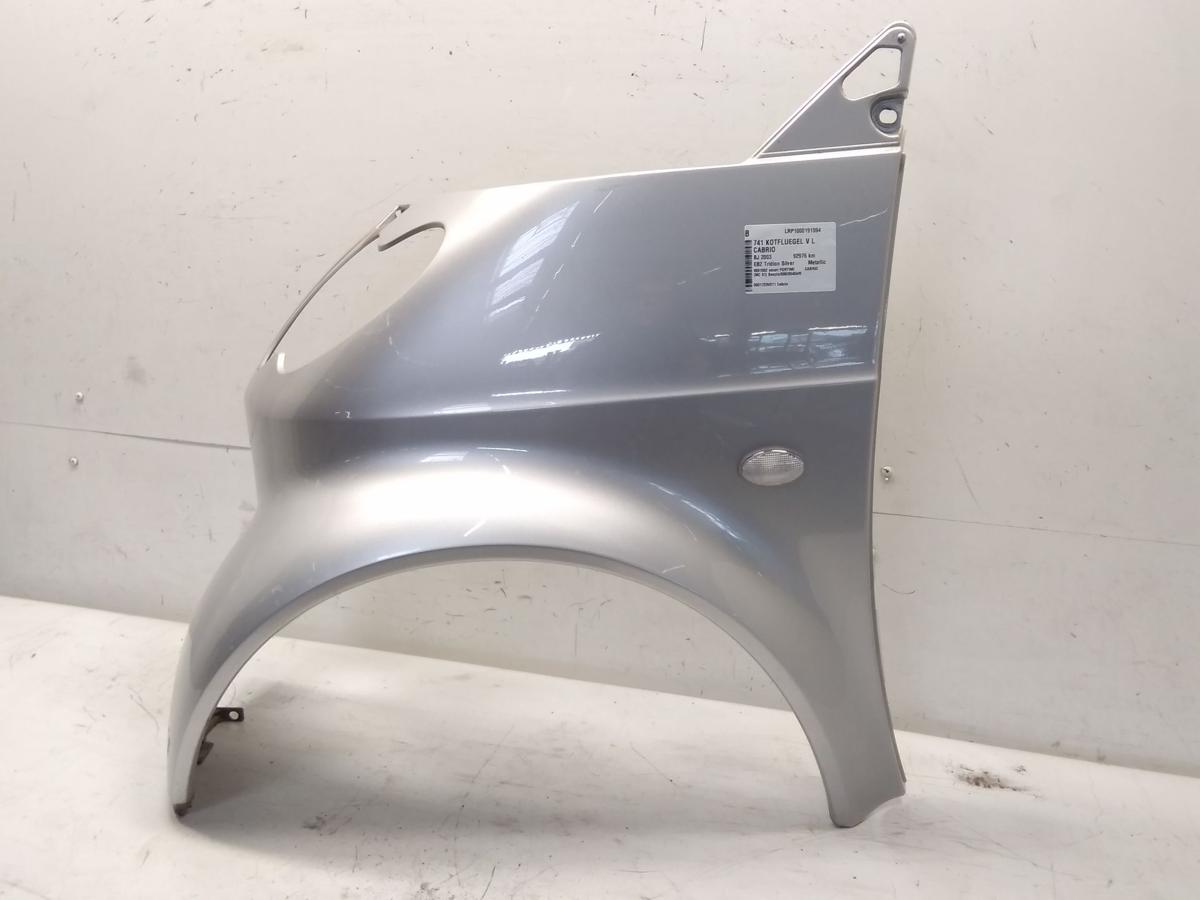 Smart Cabrio 450 orig. Kotflügel vorn links EB2 Tridion Silver Metallic BJ2003