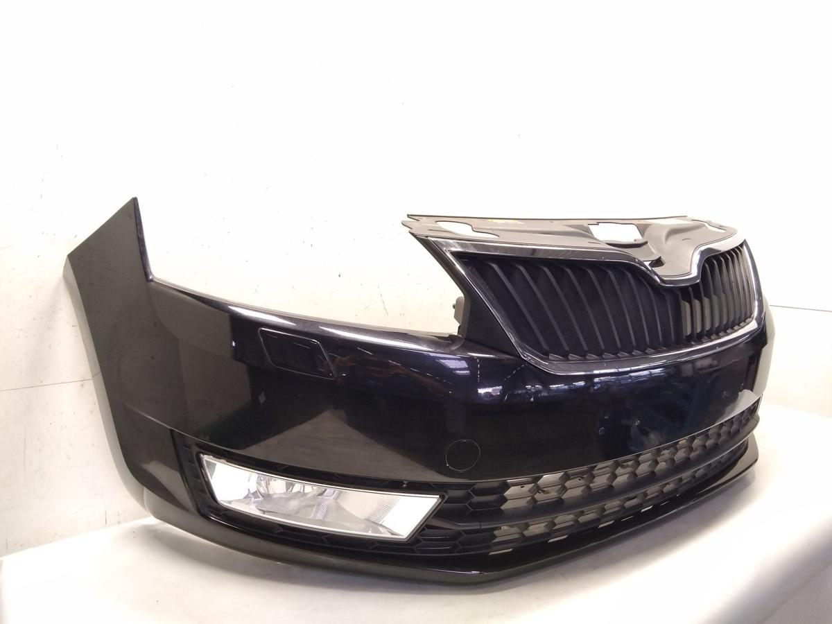 Skoda Rapid NH Spaceback orig Sto&szlig;stange Sto&szlig;f&auml;nger vorn SRA BJ2013 LF9R Blackmagic