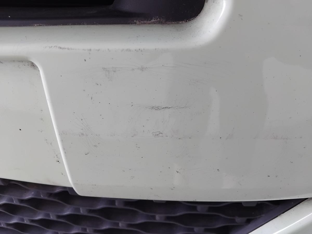 Renault Twingo 2 original Sto&szlig;f&auml;nger Sto&szlig;stange vorn DVF97 Pastellgelb BJ2008