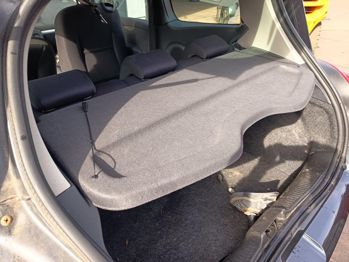 Renault Clio III Limo original Hutablage Abdeckung Koffer/Laderaum grau Bj 2006