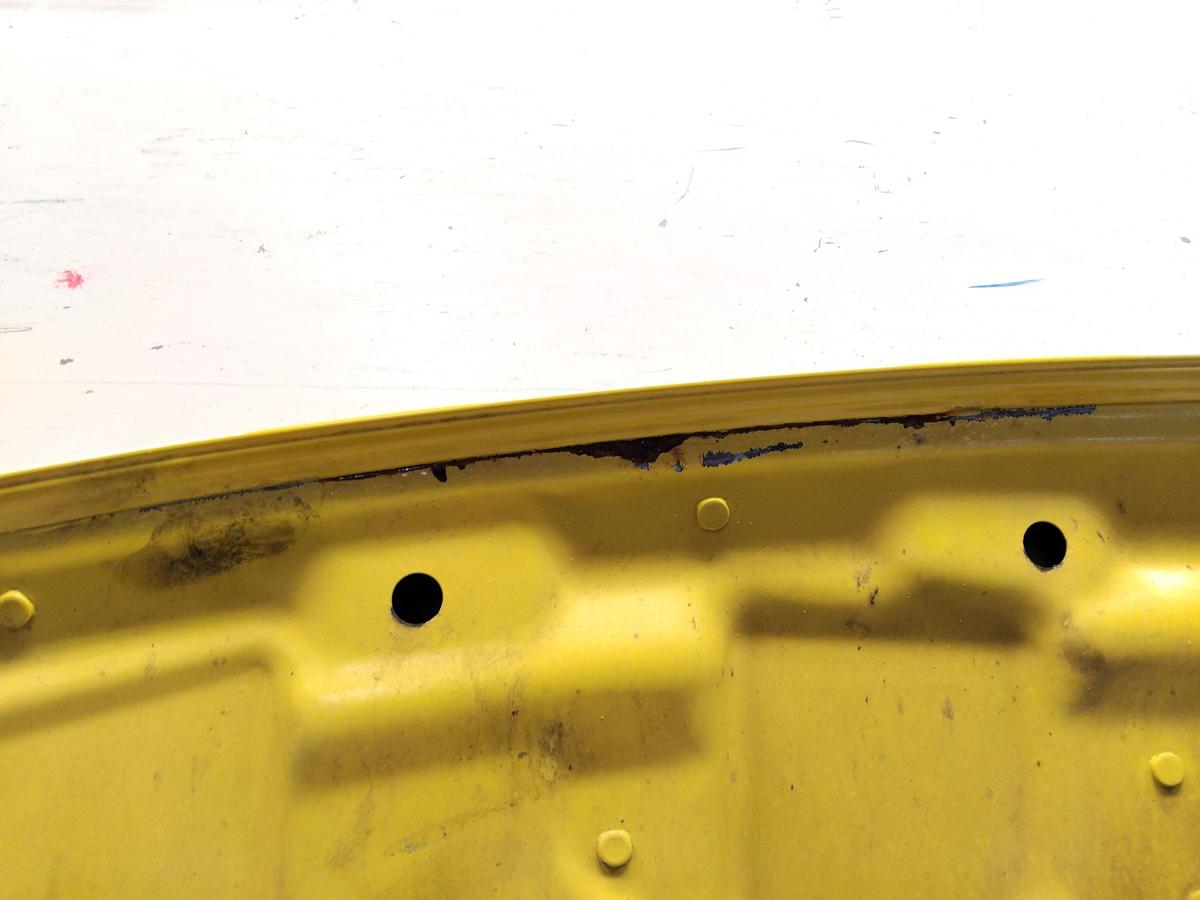 Opel Corsa D original Motorhaube Deckel vorn Z40Q Sunny Melon Gelb BJ2009