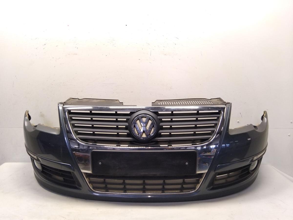 VW Passat 3C original Stoßstange Stossfänger vorn LK7X islandgrau BJ2009