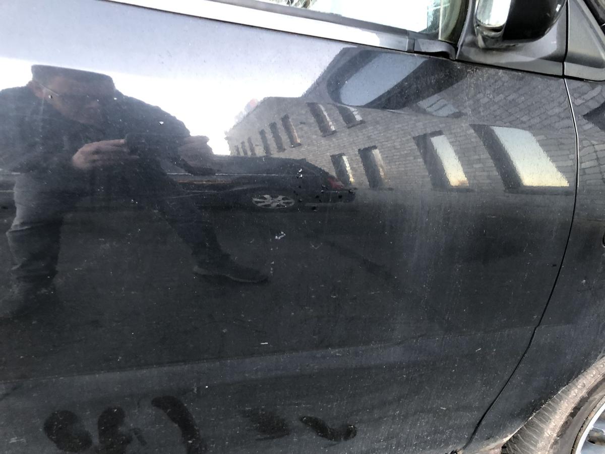 Daihatsu YRV M2 T&uuml;r vorne rechts Beifahrert&uuml;r Rohbau N05 schwarz Autot&uuml;r