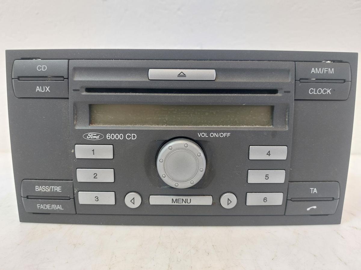 Ford Fusion JU2 Autoradio Radio CD Ford 6000CD mit Test mit Code
