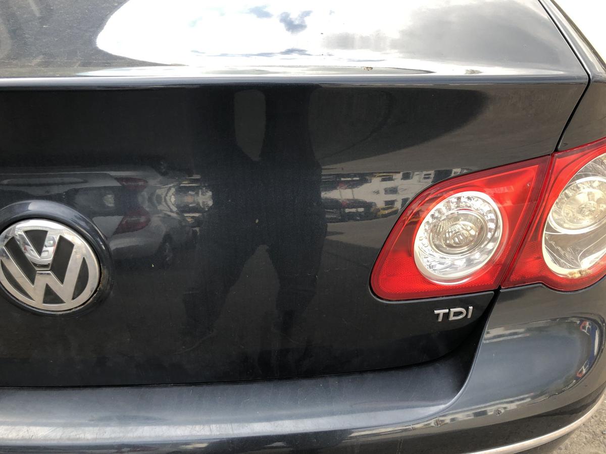 VW Passat 3C B6 Limo Heckklappe Kofferklappe Heckdeckel Rost LC5F Blue Graphit