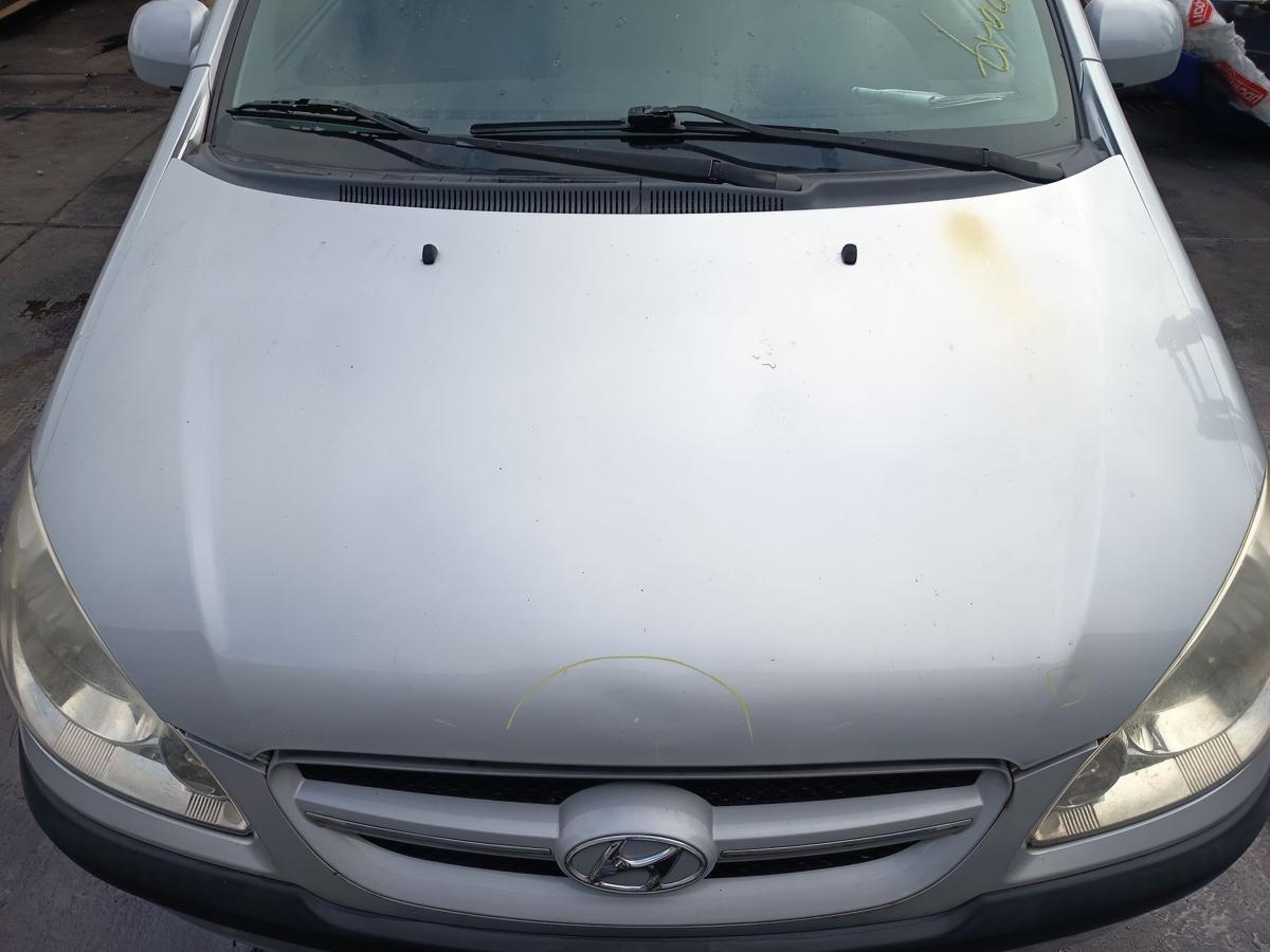 Hyundai Getz original Motorhaube Klappe/Deckel vorn/Front 5S Space Silver Bj2006