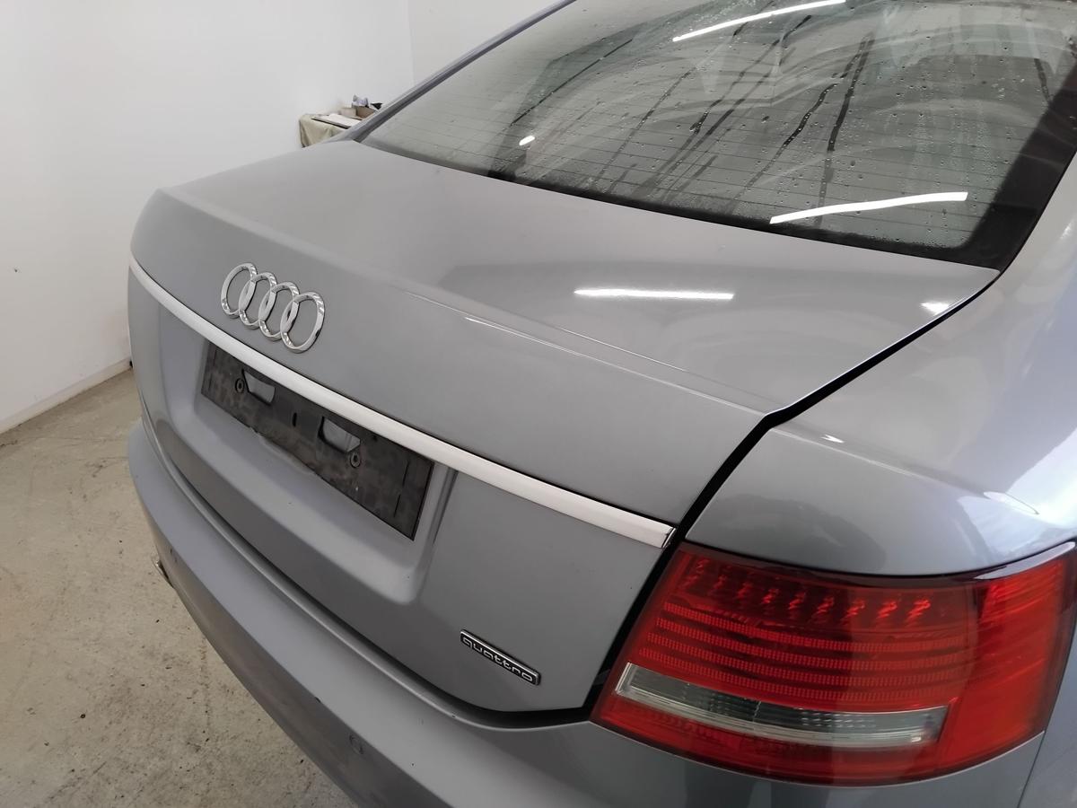 Audi A6 4F Limousine original Heckklappe LY7H Akoyasilbermetallic BJ2006