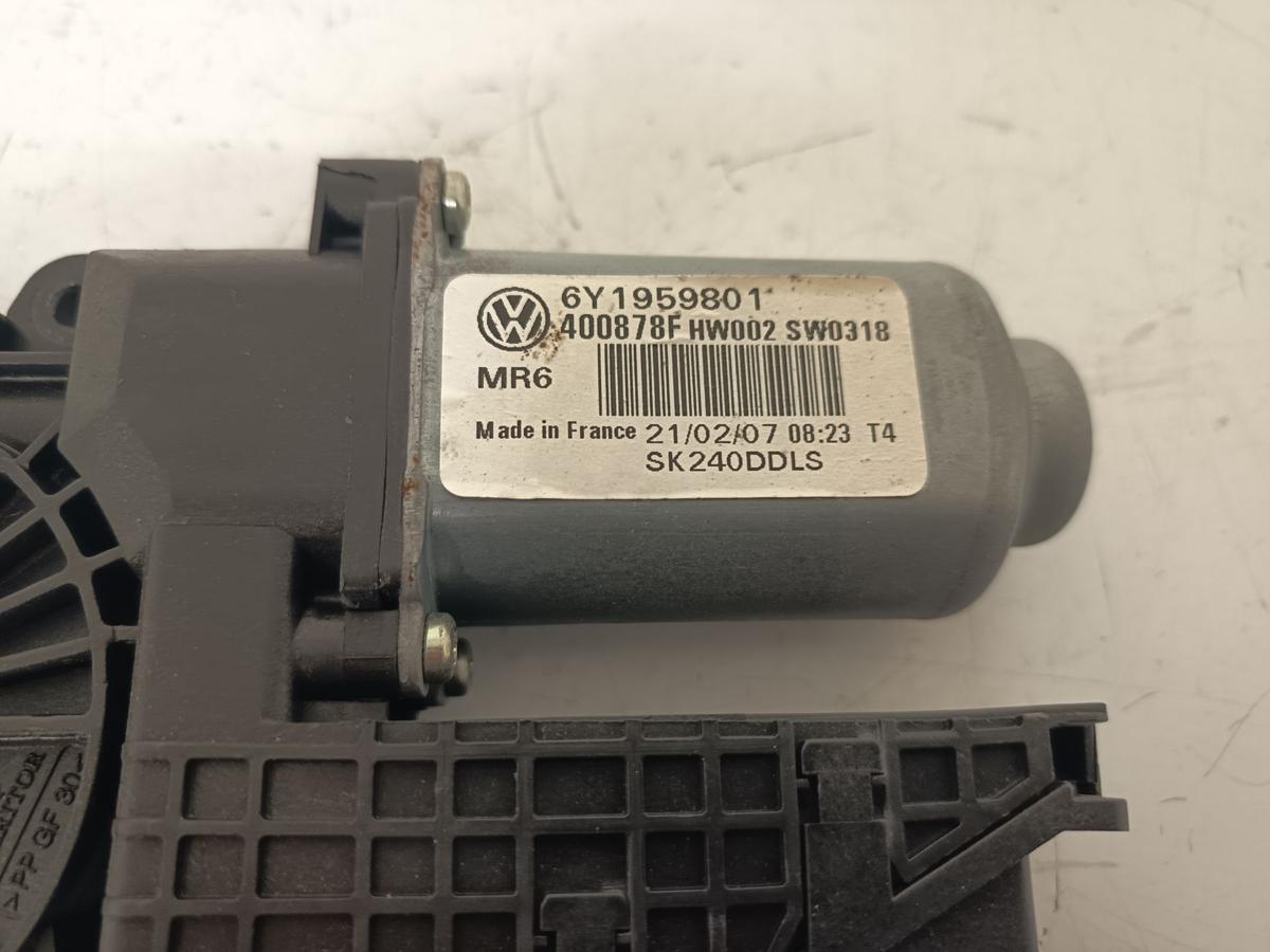 Skoda Fabia 6Y orig Motor Fensterheber links vorne 6Y1959801 Bj 2007