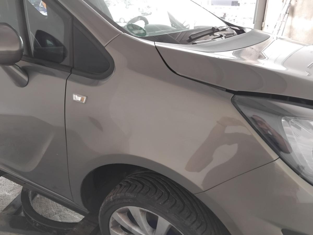 Opel Meriva B original Kotflügel vorn rechts GJM Muskatgrau BJ2012