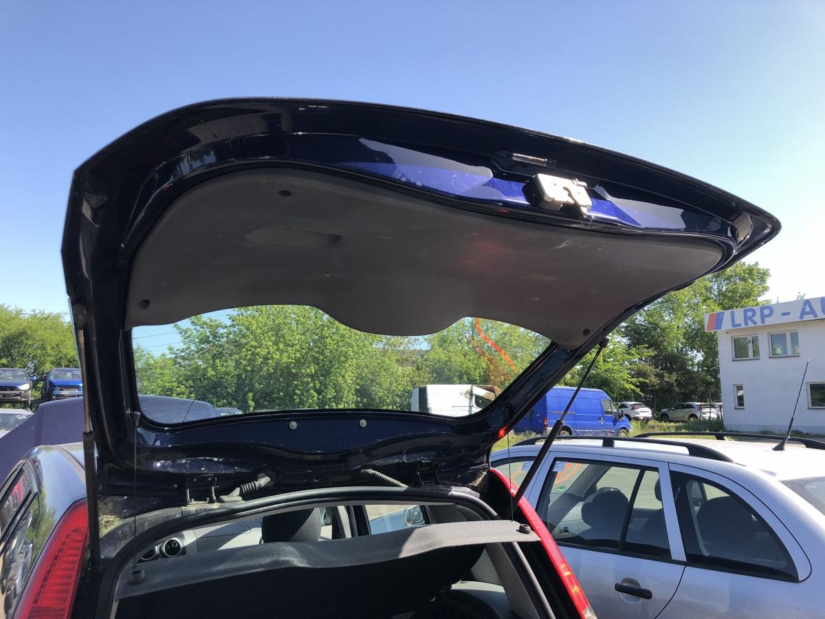 Ford Fusion JU2 Heckklappe mit Heckscheibe im Rohbau Lugano blau Kofferklappe