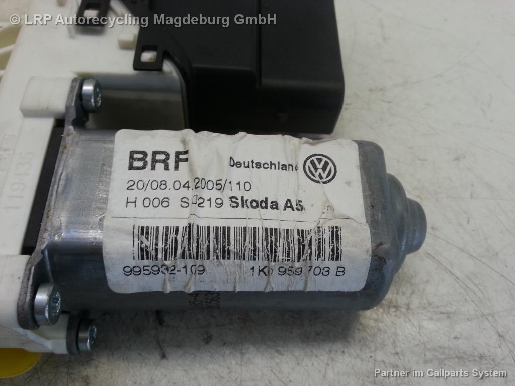 Skoda Octavia II1Z Bj.05 Fensterhebermotor hinten links 1K0959703B