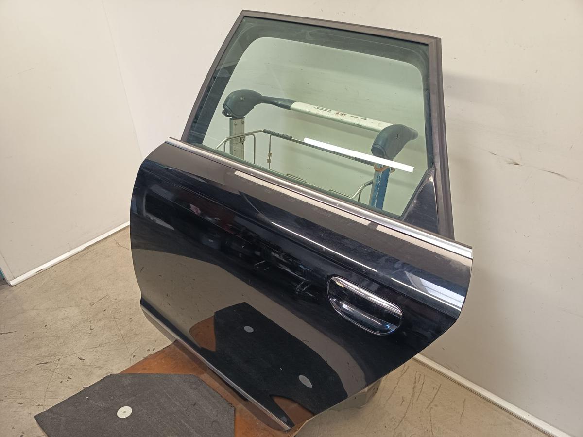 Audi A6 4F original T&uuml;r hinten links Fond LY9B Brillantschwarz Bj 2010