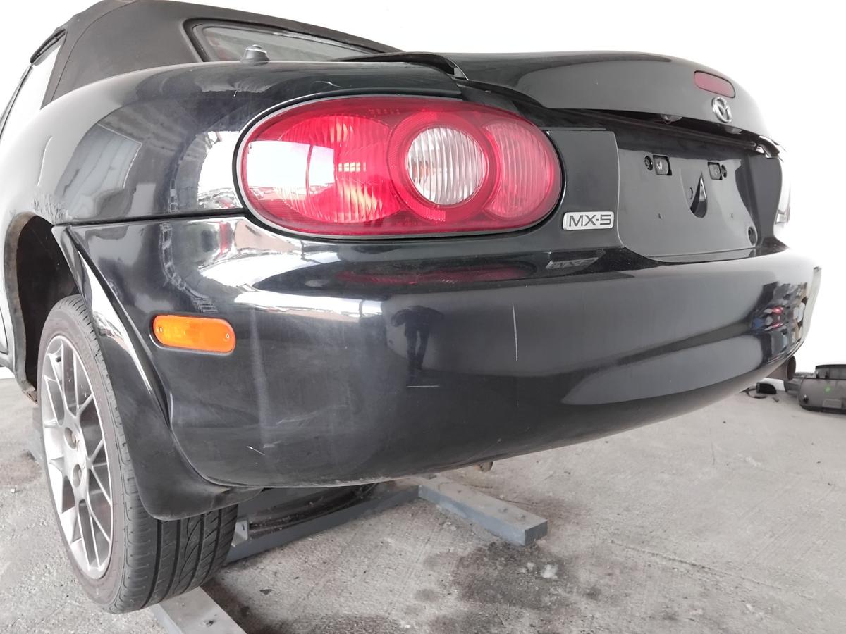 Mazda MX-5 II NB-FL Facelift orig Sto&szlig;f&auml;nger Sto&szlig;stange hinten schwarz BJ2004
