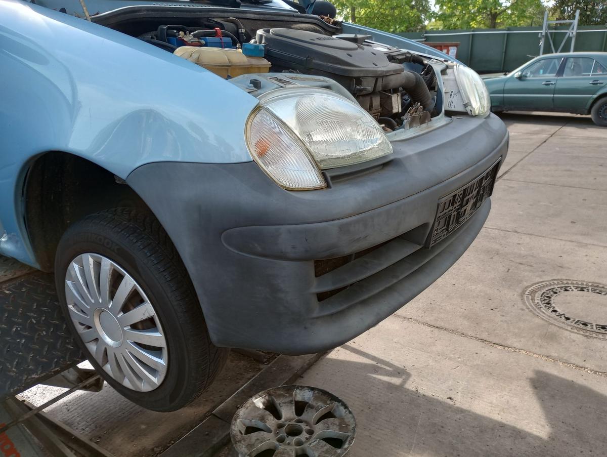 Fiat Seicento orig Stoßstange Stossfänger vorn unlackiert schwarz Bj 2003