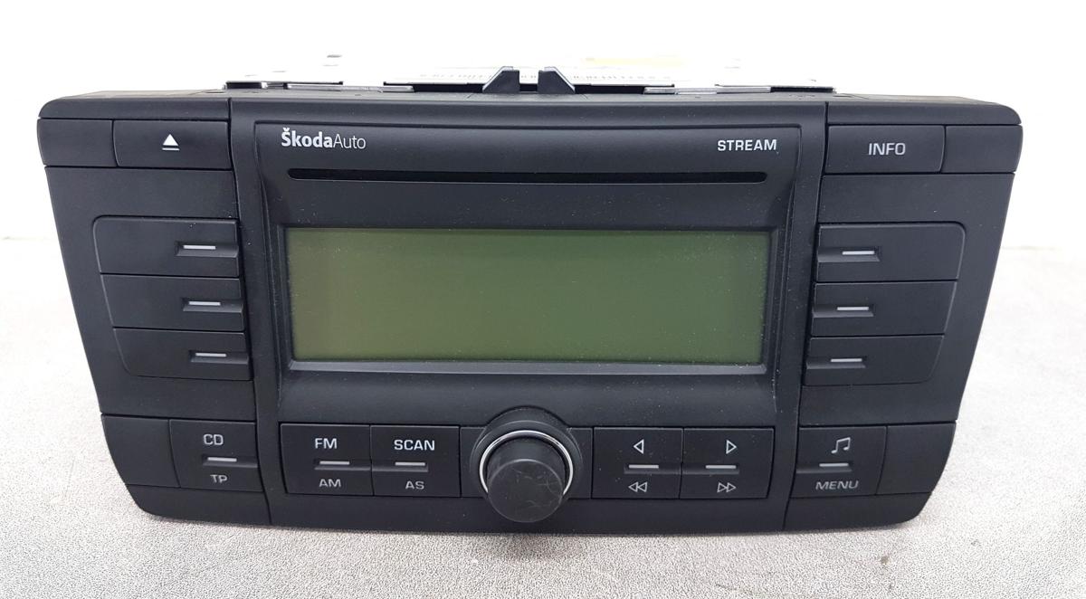 Skoda Octavia II Radio 1Z0035161R Autoradio Modell Stream