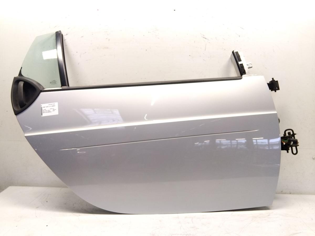 Smart Cabrio 450 Tür rechts Beifahrertür EB2 Tridion Silver Metallic BJ2003