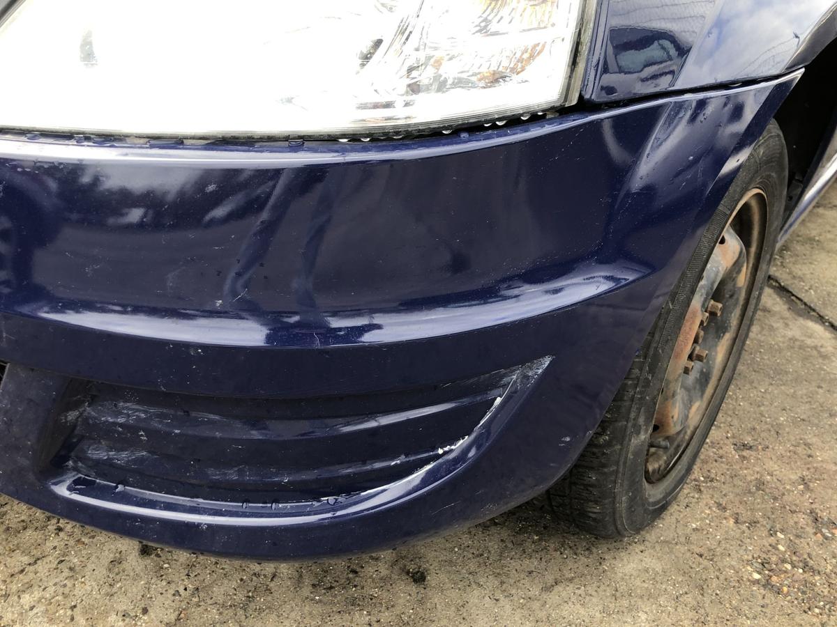 Dacia Logan MCV Stoßfänger vorn Frontschürze Facelift ab 2009 OV61H Blue Marine