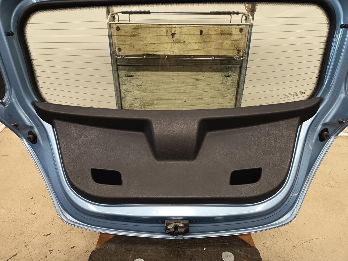 Opel Corsa D original Heckklappe mit Scheibe 5 TRG Z22R Crinan Blue Bj 2013