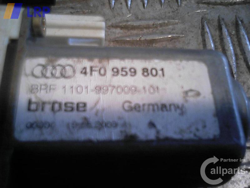 Audi A6 C6 4F Fensterhebermotor vorn links 4F0959801 BROSE BJ2003