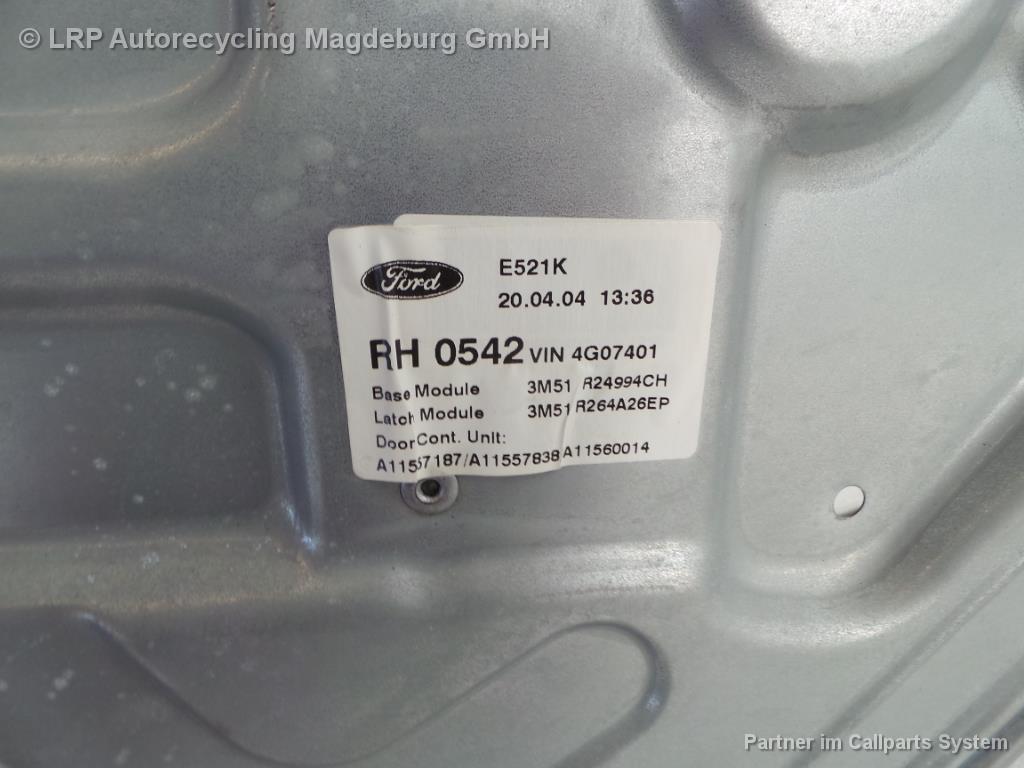 Ford C-MAX Bj.2004 Fensterheber manuell hinten rechts Brose 3M51R264A26EP