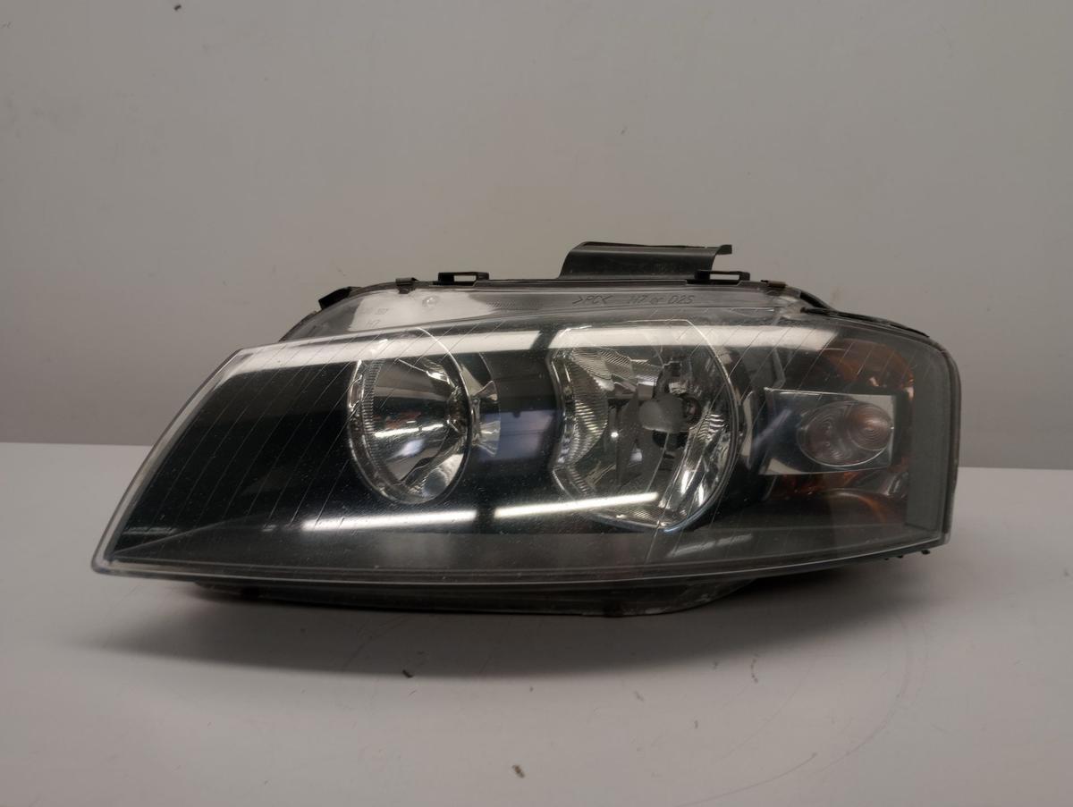 Audi A3 8P orig Scheinwerfer links Halogen vor Facelift bis 2008