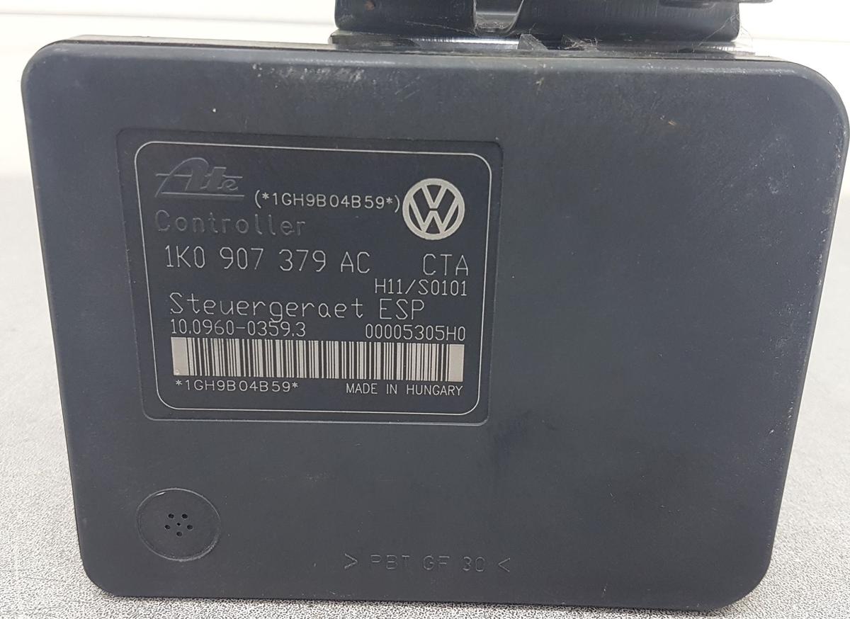 VW Touran 1T ABS Hydroaggregat 1K0614517AE 1K0907379AC Bj09 1,6 75kw BSE