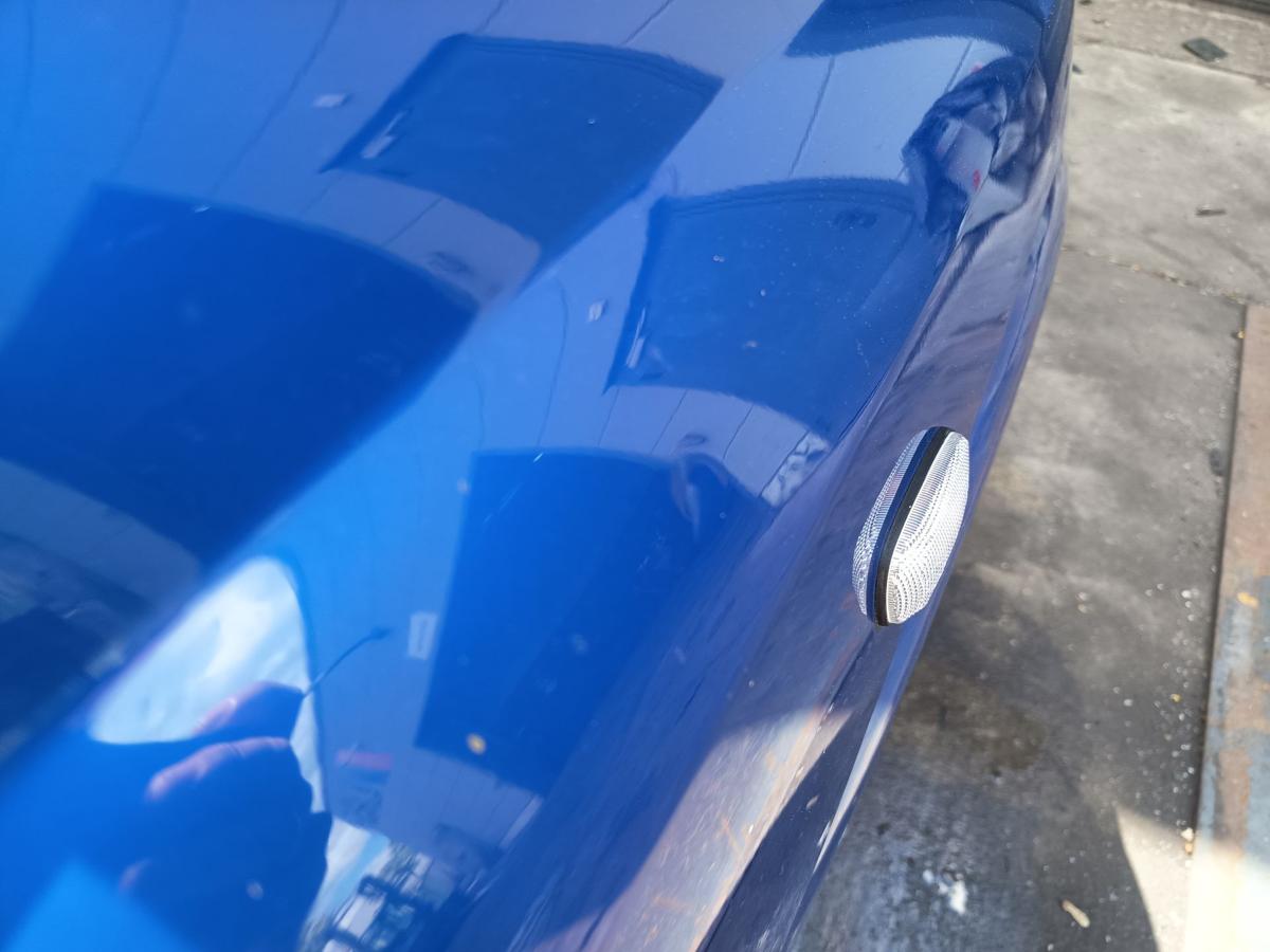 Opel Astra G Coupe original Kotfl&uuml;gel rechts Seitenteil 2KU Europablau Bj 2002