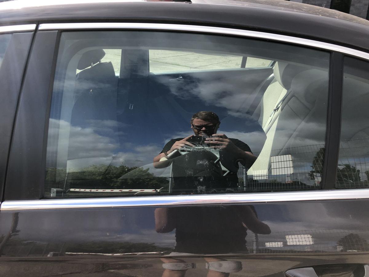 VW Passat 3C B6 Limo T&uuml;rscheibe hinten links Fondt&uuml;r Scheibe Colorglas