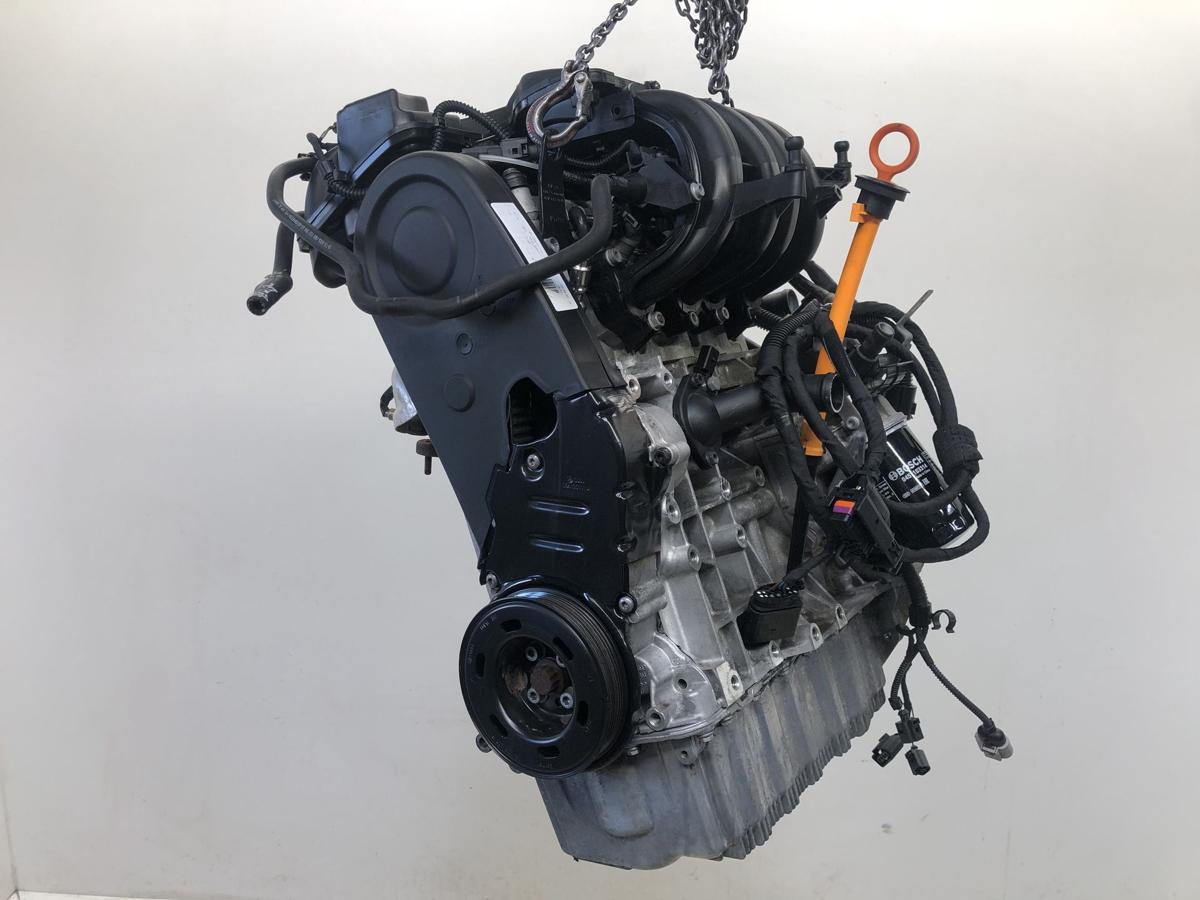 Golf Plus 5M original geprüfter Benzinmotor BSE 1,6l 75kW 111Tkm Bj 2009
