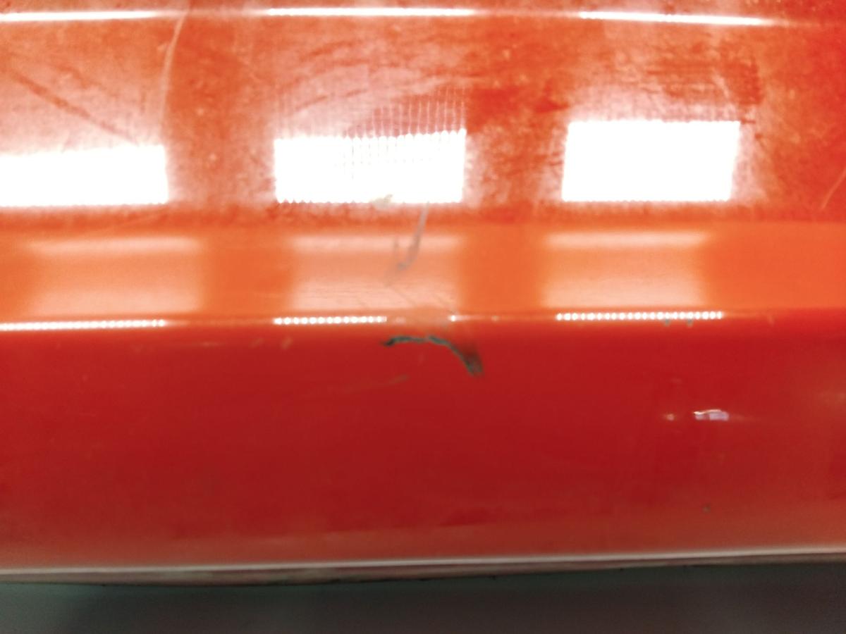 Kia Picanto 1 Facelift original Stoßstange Stoßfänger hinten BJ2009 P9 scarlet red uni