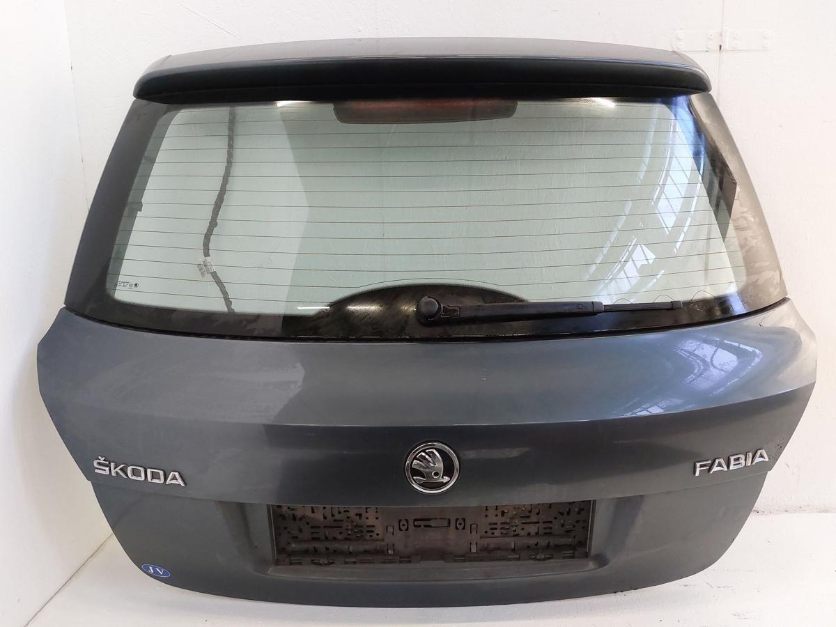 Skoda Fabia 2 II 5J Heckklappe Kofferklappe mit Heckscheibe 5 türer Farbe unbek