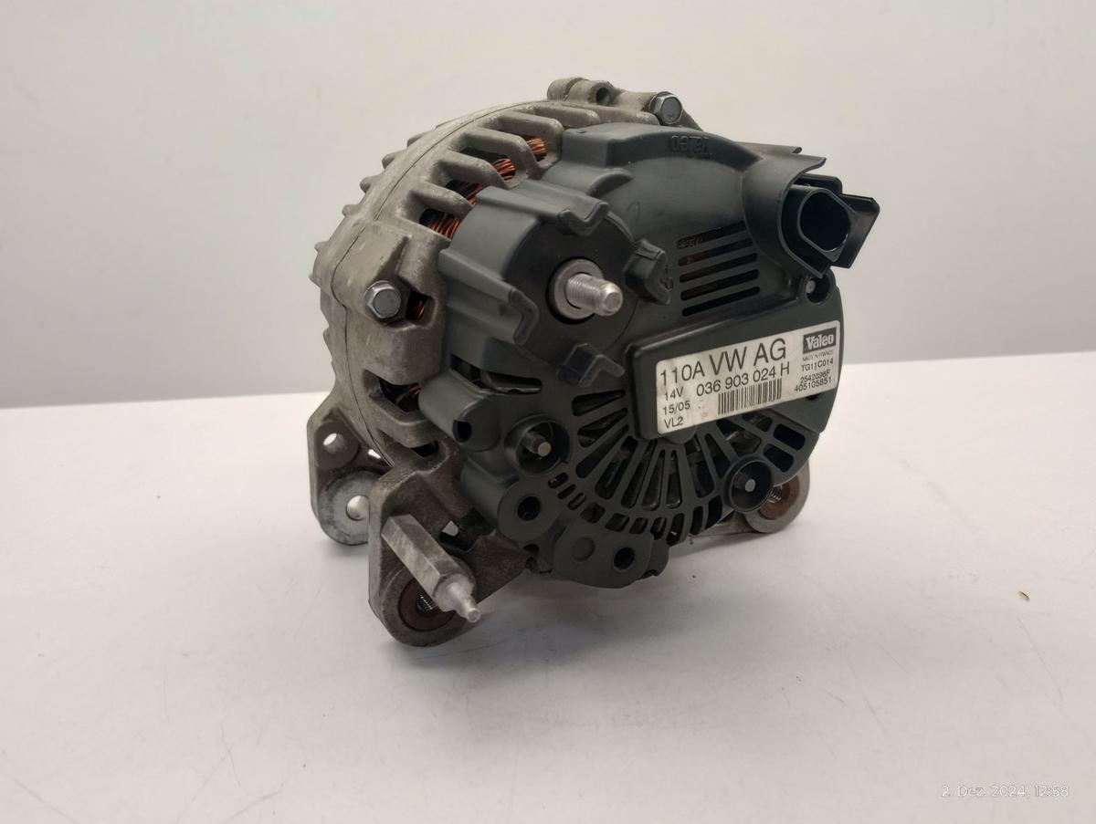 VW Golf V 5 orig Lichtmaschine 110A Generator Benzin 1,4l 55kW Bj 2006