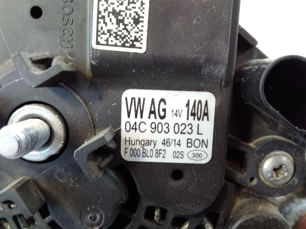Skoda Fabia 3 III NJ original Lichtmaschine Generator 1.2TSI 66kw CJZC Bj.2014