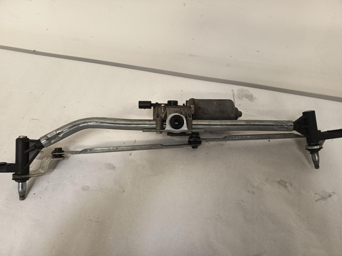 Skoda Roomster 5J Bj 2006 original Wischermotor 5J1955113B mit Gestänge vorn