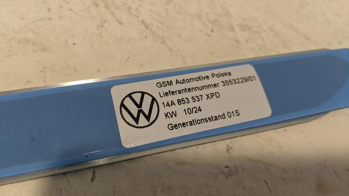 VW ID.7 ID7 Satz Einstiegsleisten Zierleisten Einstieg links und rechts vorn