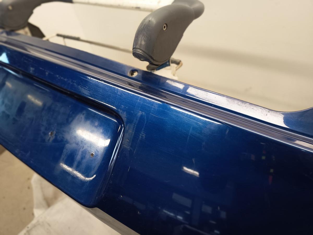 Opel Meriva A Bj 2004 original Stoßfänger Stoßstange hinten Z21B-ULTRABLAU