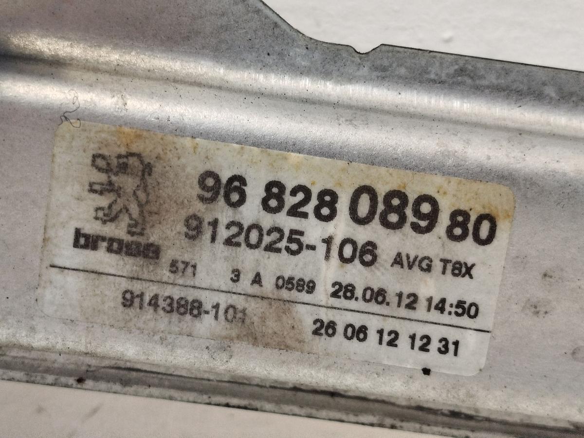 Peugeot 3008 I Typ 0U Fensterheber vorn links elektr Motor und Hebermechanik