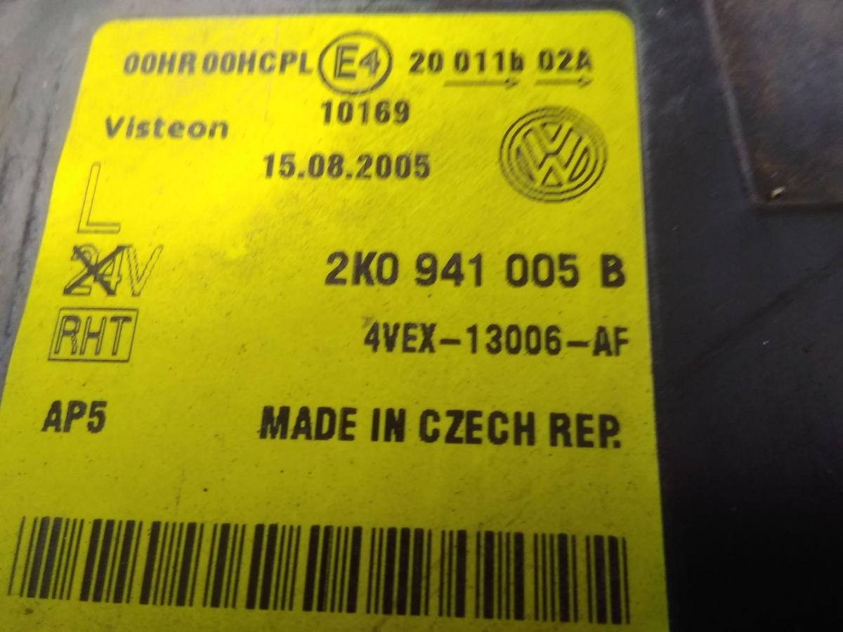 VW Caddy 2K original Scheinwerfer links 2K0941005B Visteon mit LWR BJ2006