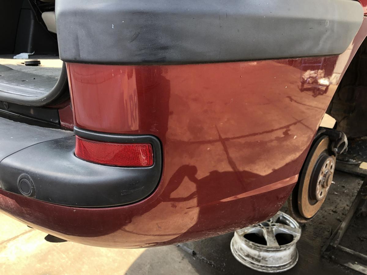 Peugeot 807 original Stoßstange Fänger hinten/Heck KKQ Tiefrot Bj 2004