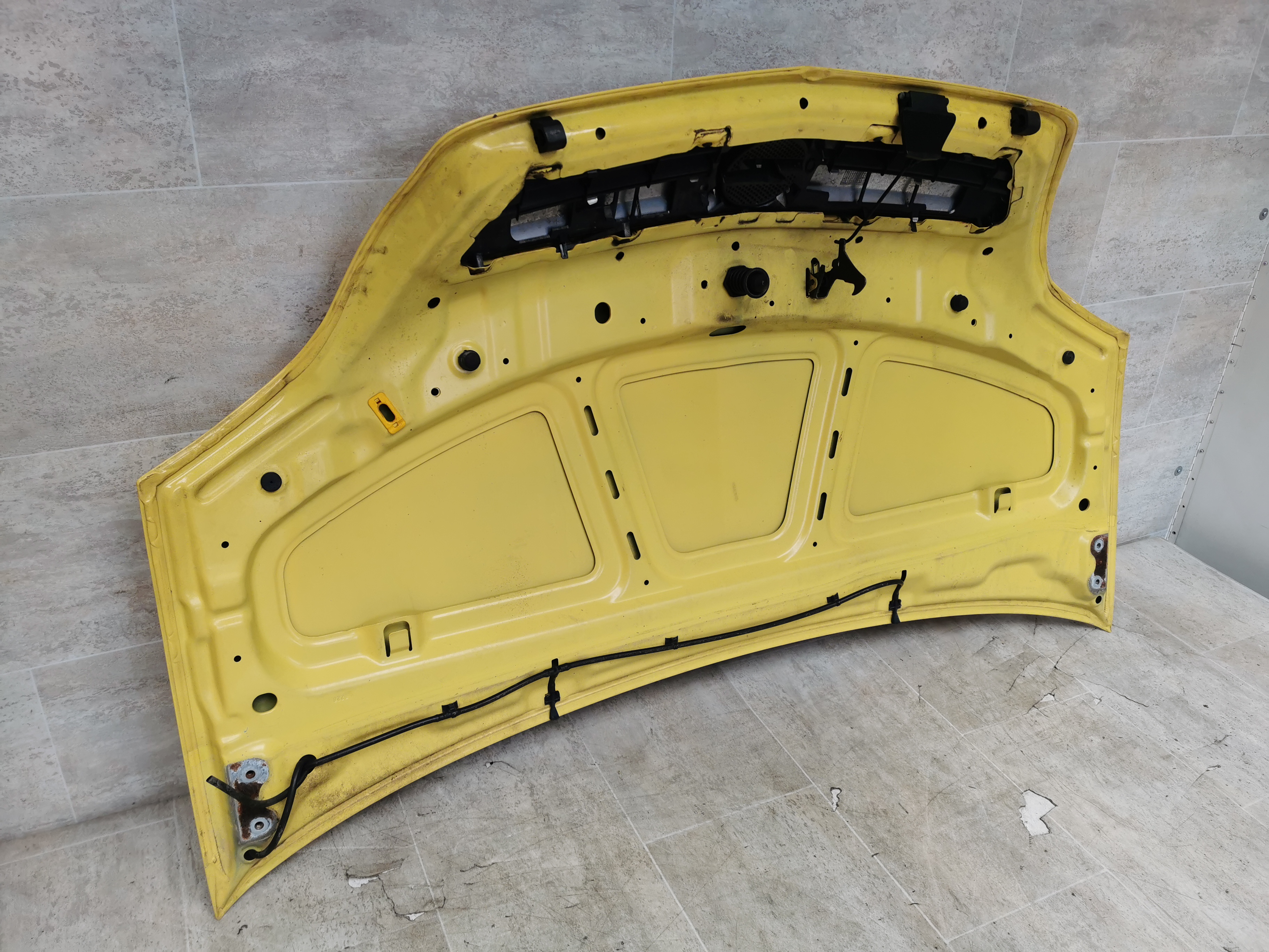 Opel Meriva (A) 06-09 Motorhaube AJU sunny-melon gelb Klappe vorn