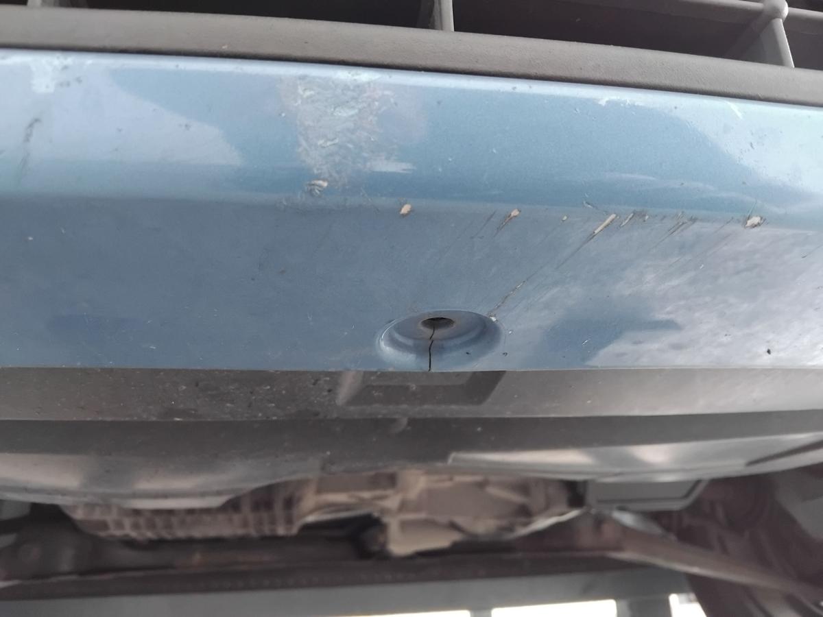 Ford Focus 2 DA3 Facelift original Stoßstange Stossfänger vorn visionblau BJ2009