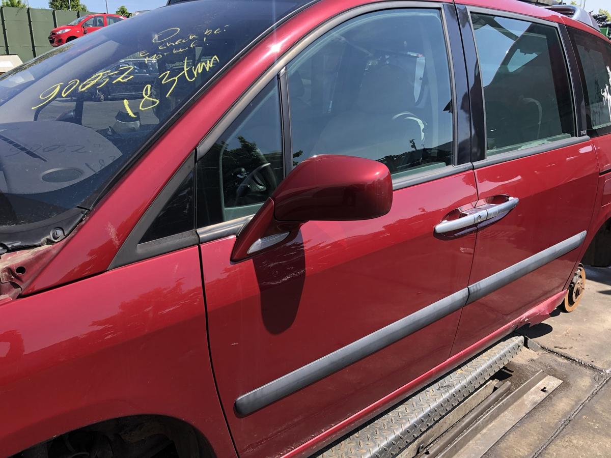 Peugeot 807 original Tür vorn links Fahrer KKQ Tiefrot Bj 2004